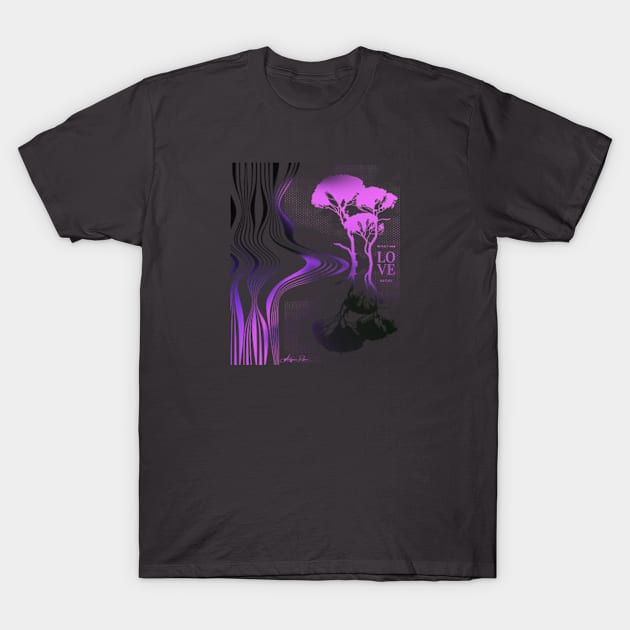 Nature lovers, unique design, environmentalist, self development T-Shirt by Autogenic Reform